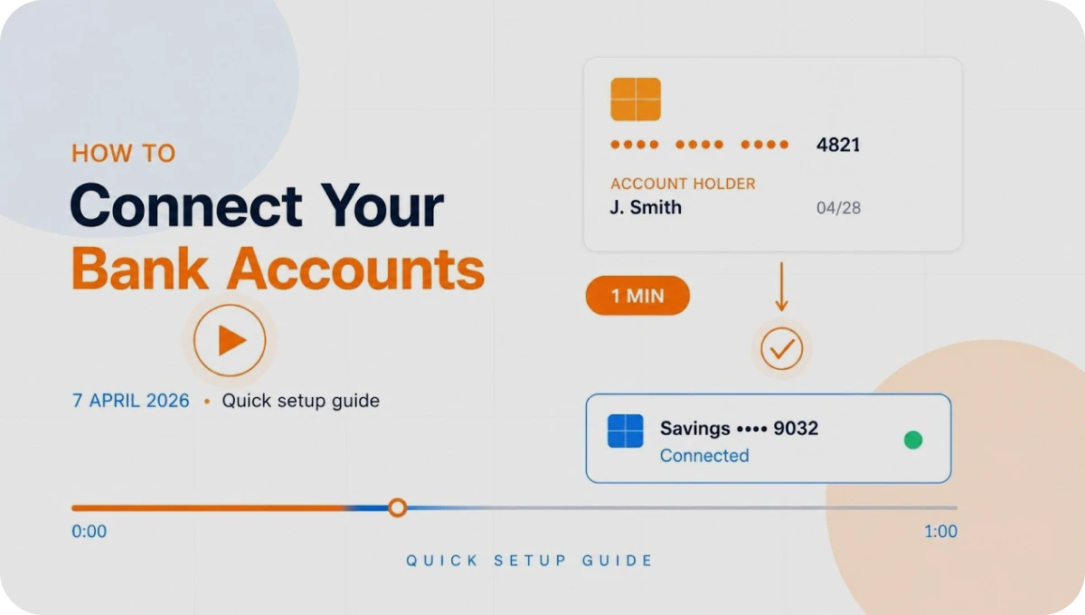 How To Connect Your Bank Accounts in One Minute img