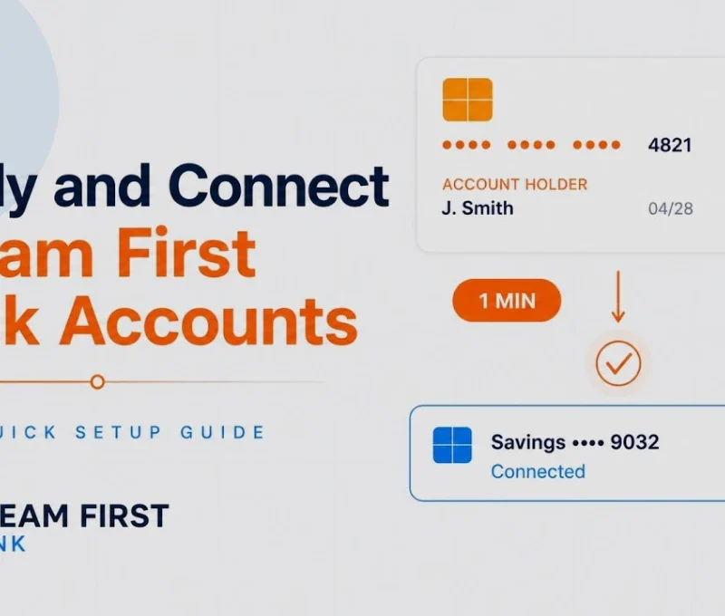 How to apply and connect Dream First Bank accounts img